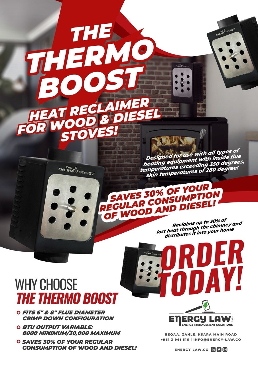 The Thermo Boost - Product in Use on Wood Stove